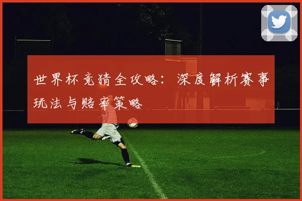 世界杯竞猜全攻略：深度解析赛事玩法与赔率策略